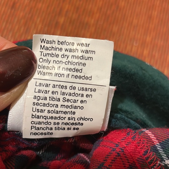 Girls Plaid Holiday Christmas Romper 18 Months - Picture 16 of 16